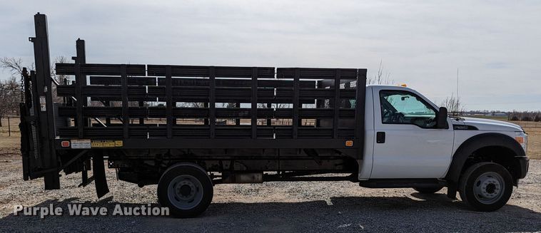 image for item LF9596 2012 Ford F550 Super Duty  flatbed truck