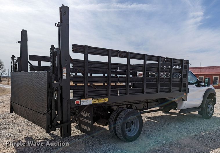 image for item LF9596 2012 Ford F550 Super Duty  flatbed truck
