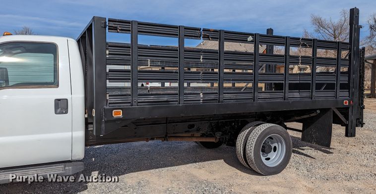 image for item LF9596 2012 Ford F550 Super Duty  flatbed truck