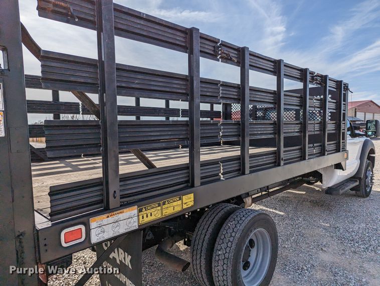 image for item LF9596 2012 Ford F550 Super Duty  flatbed truck