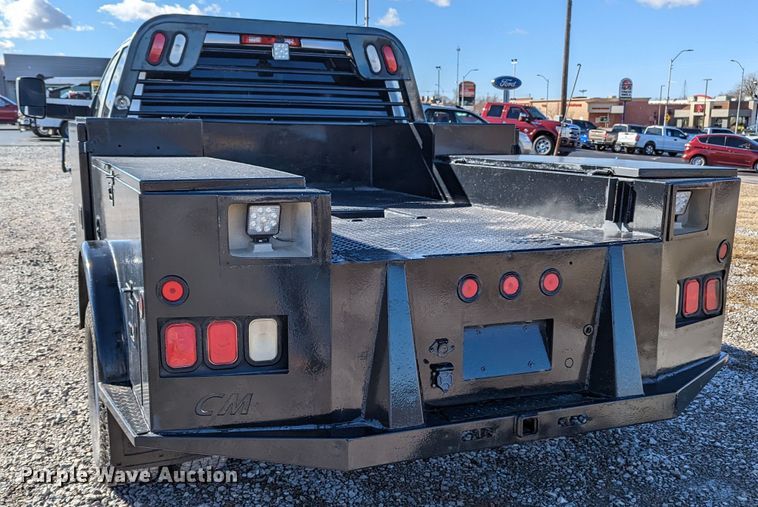 image for item LF9603 2015 Dodge Ram 3500HD  Crew Cab flatbed pickup truck