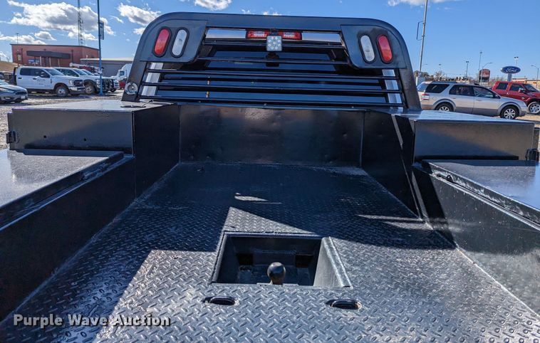 image for item LF9603 2015 Dodge Ram 3500HD  Crew Cab flatbed pickup truck