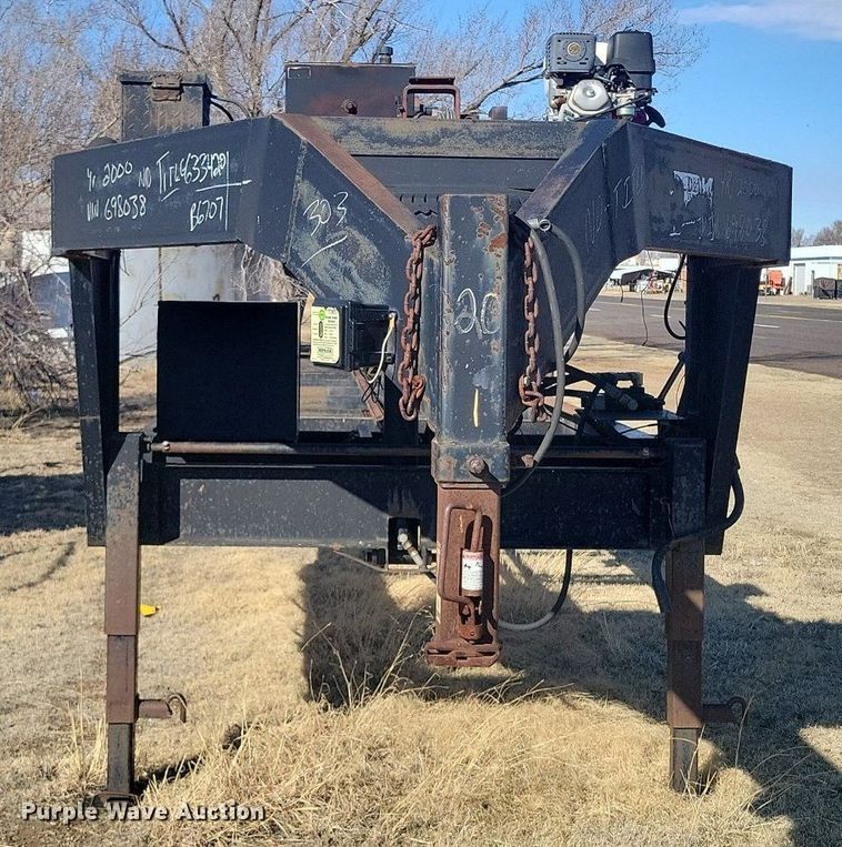 image for item LG9517 1999 Cash Brothers  roll-off container trailer