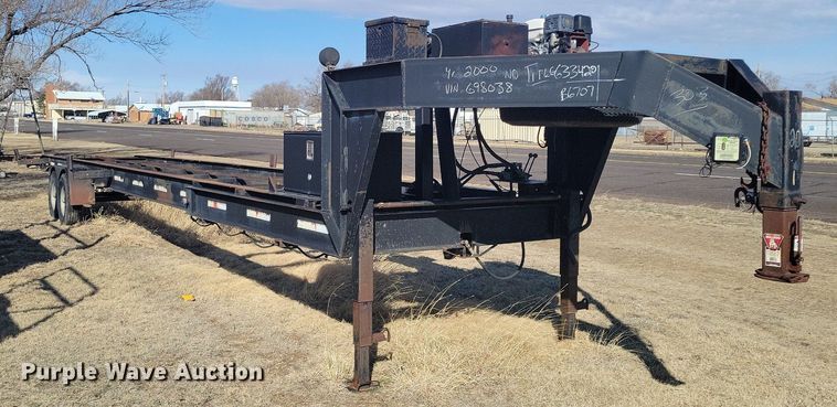 image for item LG9517 1999 Cash Brothers  roll-off container trailer