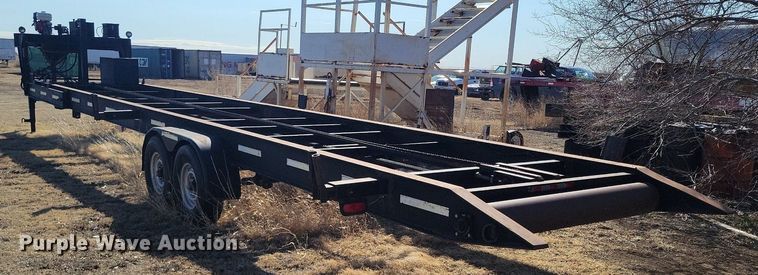 image for item LG9517 1999 Cash Brothers  roll-off container trailer