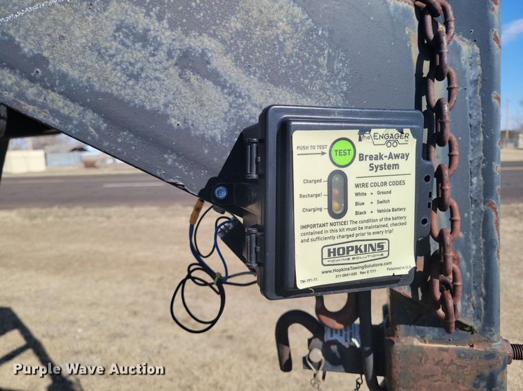 image for item LG9517 1999 Cash Brothers  roll-off container trailer