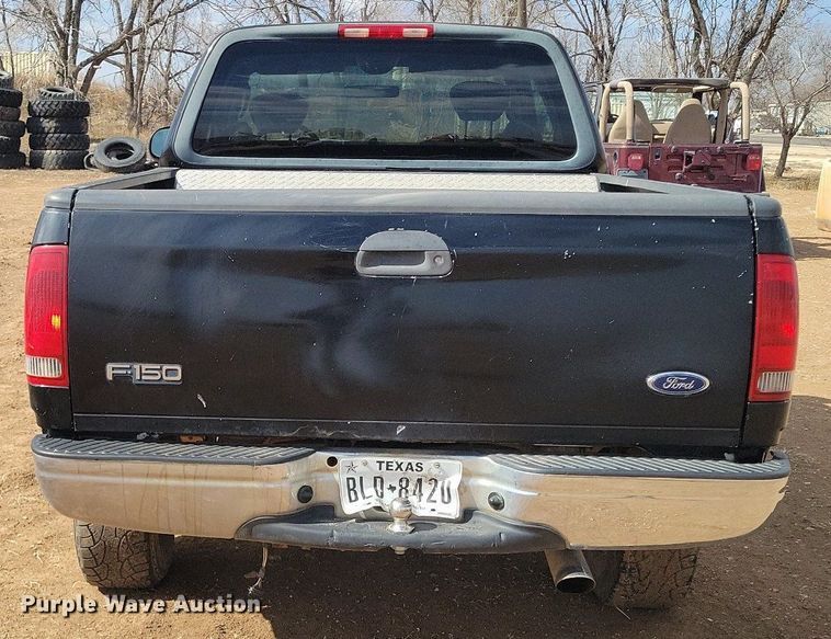 image for item LG9519 2003 Ford F150  SuperCab pickup truck