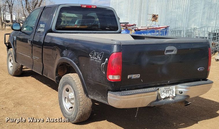 image for item LG9519 2003 Ford F150  SuperCab pickup truck