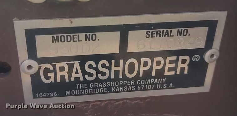 image for item LG9545 Grasshopper 930D  ZTR lawn mower