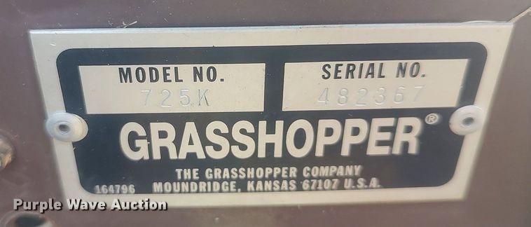 image for item LG9546 Grasshopper 725K  ZTR lawn mower