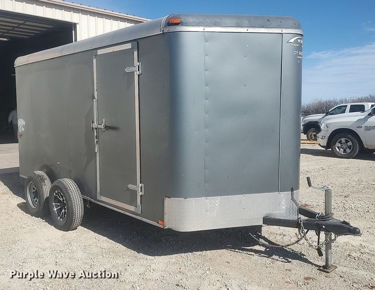 image for item LG9547 2009 Mirage  enclosed cargo trailer