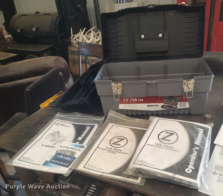 image for item LG9549 2022 Exmark ZA4640  ZTR aerator/seeder