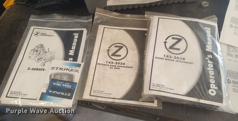 image for item LG9549 2022 Exmark ZA4640  ZTR aerator/seeder