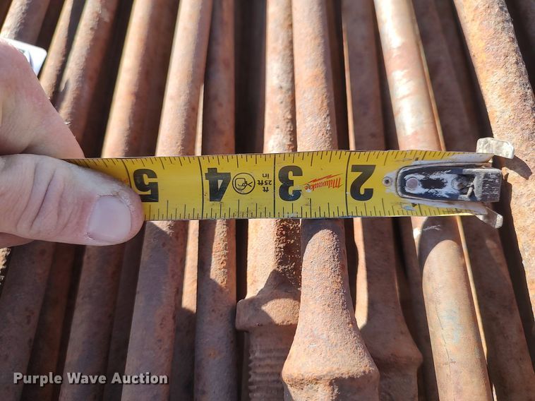 image for item LG9551 Approximately 100 25' L x 5/8" sucker rods