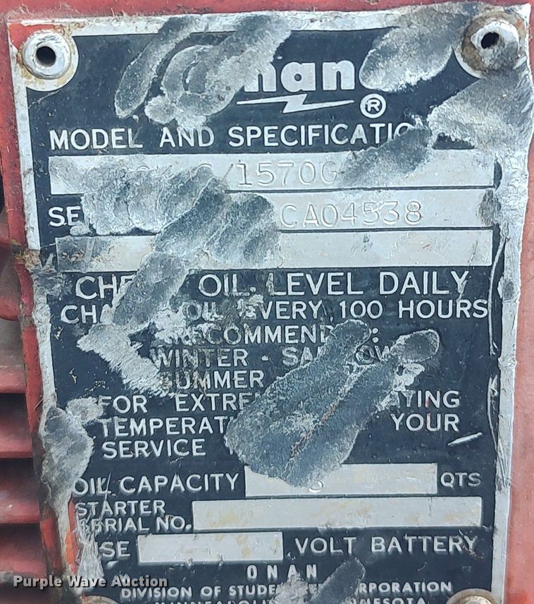 image for item LG9561 Lincoln Lincwelder 225  welder/generator