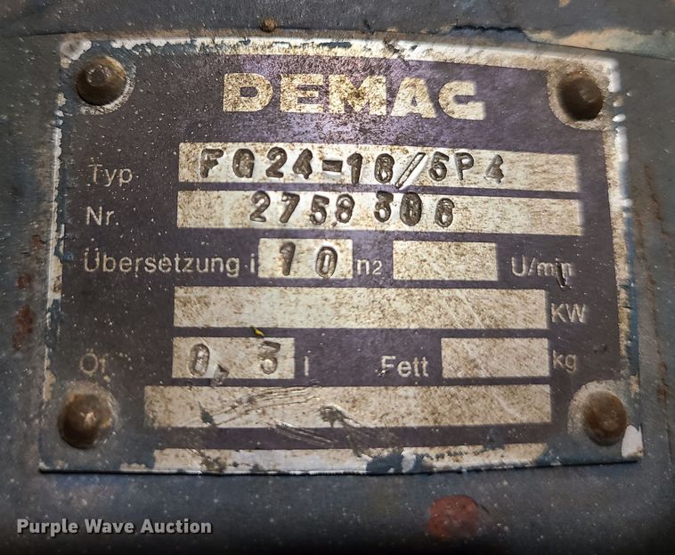 image for item LH9799 Demac hoist