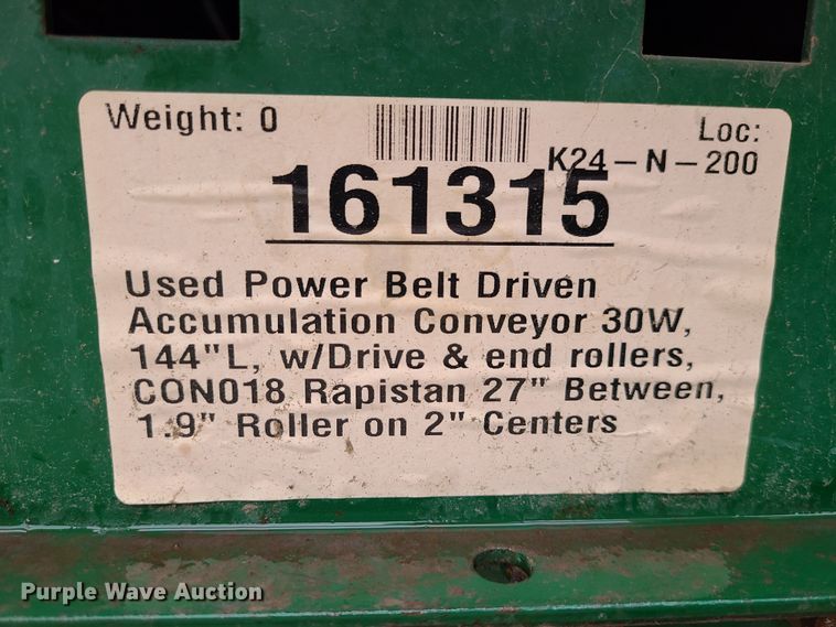 image for item LH9803 Roller conveyors