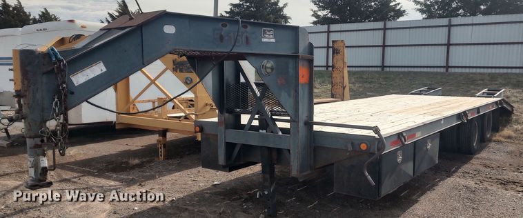 image for item LK9496 2007 Belshe DT22  equipment trailer