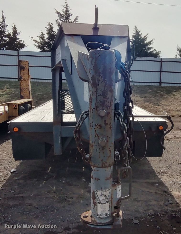 image for item LK9496 2007 Belshe DT22  equipment trailer