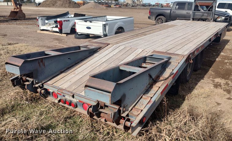 image for item LK9496 2007 Belshe DT22  equipment trailer