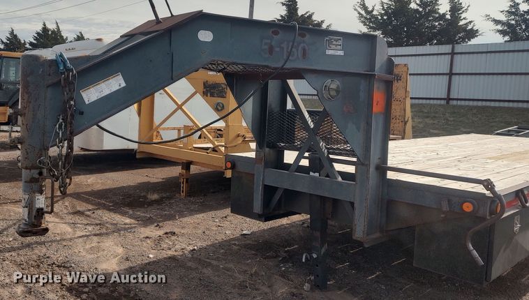 image for item LK9496 2007 Belshe DT22  equipment trailer