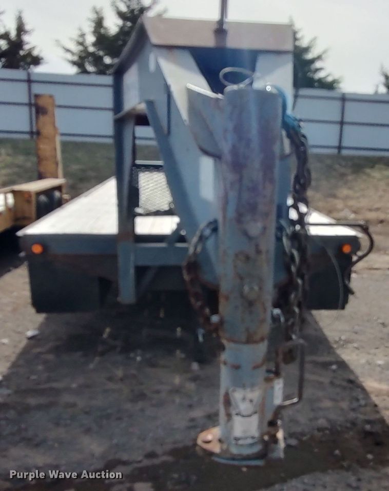 image for item LK9496 2007 Belshe DT22  equipment trailer