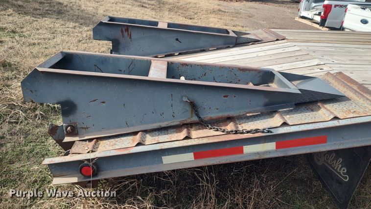 image for item LK9496 2007 Belshe DT22  equipment trailer