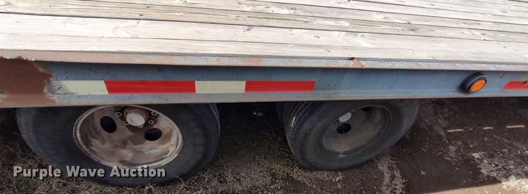 image for item LK9496 2007 Belshe DT22  equipment trailer