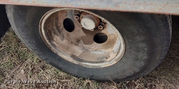 image for item LK9496 2007 Belshe DT22  equipment trailer