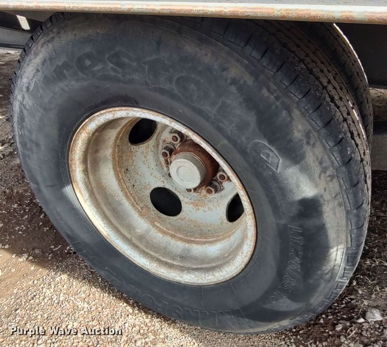 image for item LK9496 2007 Belshe DT22  equipment trailer