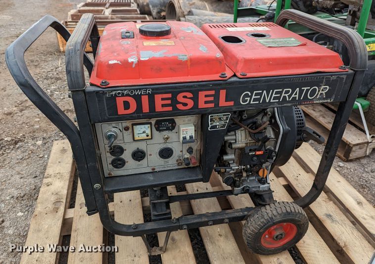 image for item LP9120 ETQ DG5500LE  generator