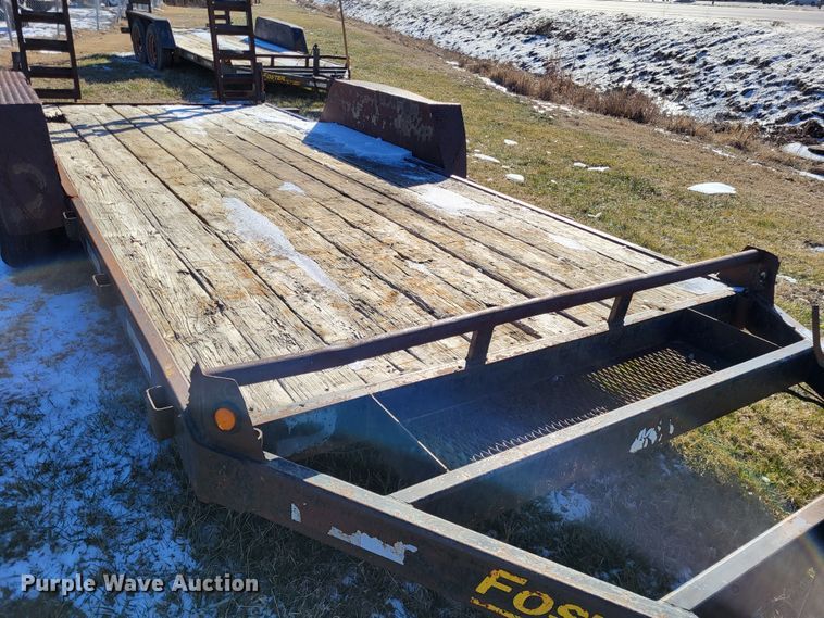 image for item LR9164 2002 Foster Bass 1612  equipment trailer