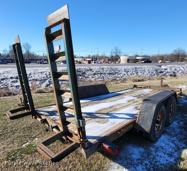 image for item LR9165 2002 Foster Bass 1612  equipment trailer