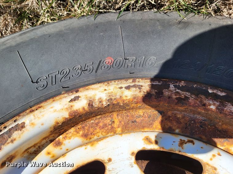 image for item LR9165 2002 Foster Bass 1612  equipment trailer