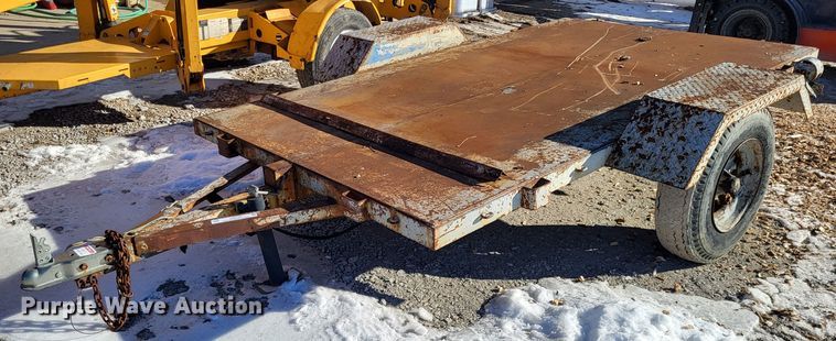 image for item LR9166 1998 Shop built  utility trailer