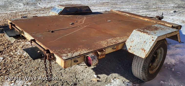 image for item LR9166 1998 Shop built  utility trailer