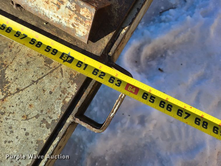 image for item LR9166 1998 Shop built  utility trailer