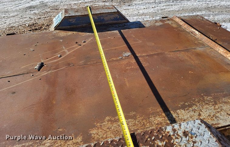 image for item LR9166 1998 Shop built  utility trailer