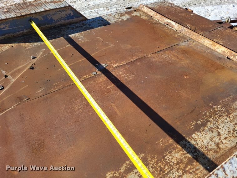 image for item LR9166 1998 Shop built  utility trailer