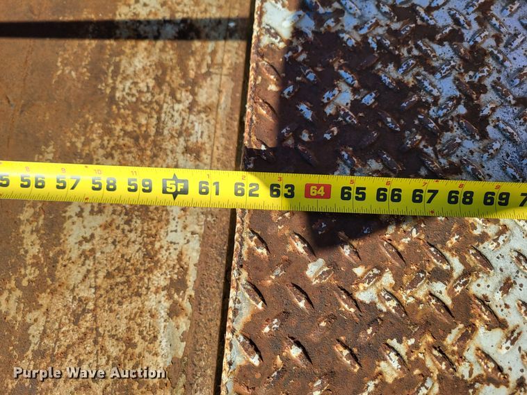 image for item LR9166 1998 Shop built  utility trailer