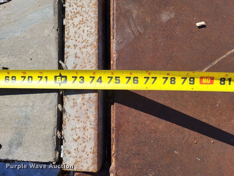 image for item LR9166 1998 Shop built  utility trailer