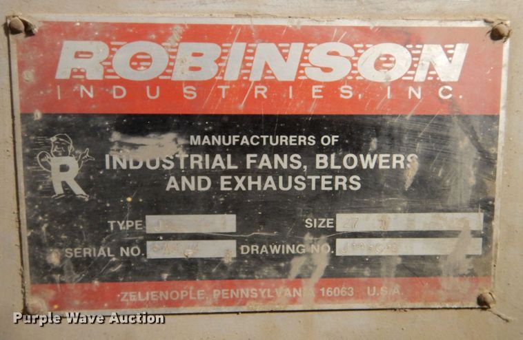 image for item LS9229 Robinson Industries J  blower