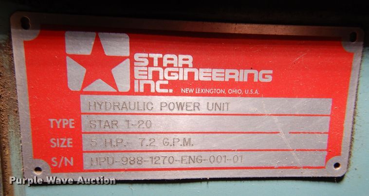 image for item LS9231 Star Engineering HYD./Drop Rod/S-3-7 Winch  transfer car