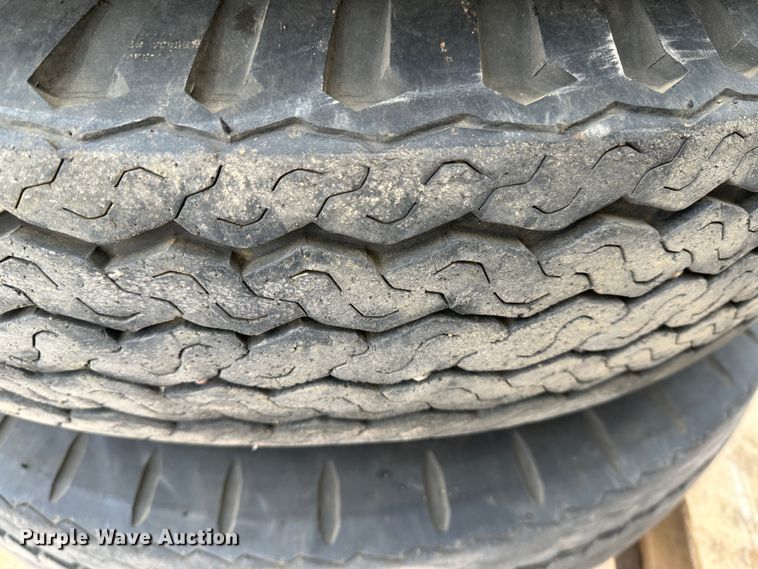 image for item LT9459 (3) 9.00-20 tires and wheels