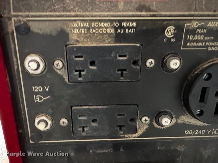 image for item LT9462 Lincoln Electric Ranger 10,000  welder/generator