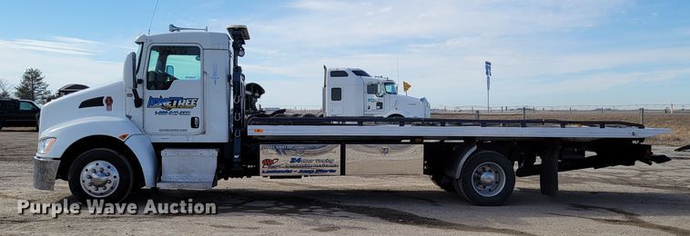 image for item LX9295 2009 Kenworth T270  rollback truck