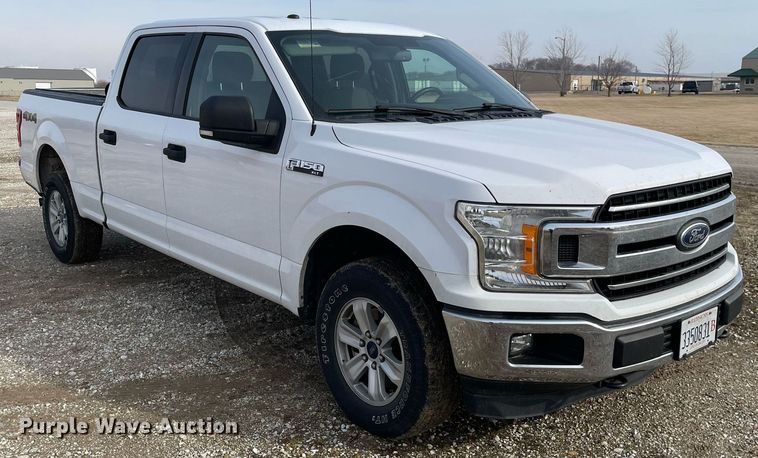 image for item MA9907 2018 Ford F150 XLT  SuperCrew pickup truck