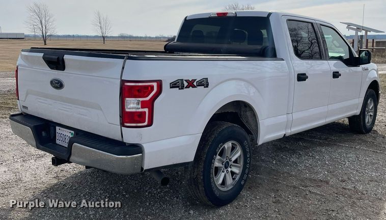 image for item MA9907 2018 Ford F150 XLT  SuperCrew pickup truck