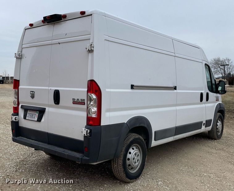 image for item MA9910 2017 Dodge Ram ProMaster 2500  van