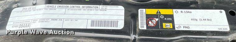 image for item MA9910 2017 Dodge Ram ProMaster 2500  van